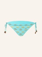 VILEBREQUIN Bikini-Hose IRIDEDESCENT FLOWERS OF JOY, Farbe: TÜRKIS/ GOLD (Bild 1)