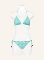 VILEBREQUIN Bikini-Hose IRIDEDESCENT FLOWERS OF JOY, Farbe: TÜRKIS/ GOLD (Bild 1)