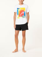 Calvin Klein Shorty-Schlafanzug PRIDE , Farbe: WEISS/ SCHWARZ (Bild 1)