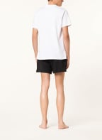 Calvin Klein Shorty-Schlafanzug PRIDE , Farbe: WEISS/ SCHWARZ (Bild 1)