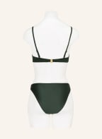 MARIE JO Balconette-Bikini-Top SITGES mit Glitzergarn , Farbe: GRÜN/ WEISS/ GOLD (Bild 1)