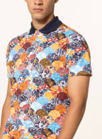 RAGMAN Piqué-Poloshirt, Farbe: ORANGE/ HELLBLAU/ DUNKELBLAU (Bild 1)