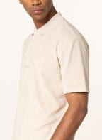 BOSS Frottee-Poloshirt PETOWEL, Farbe: CREME (Bild 1)