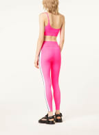 Palm Angels Cropped-Top , Farbe: NEONPINK/ WEISS (Bild 1)