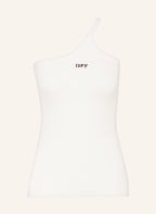 Off-White One-Shoulder-Top, Farbe: WEISS (Bild 1)
