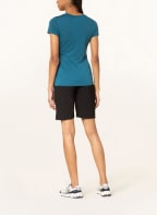 me°ru' T-Shirt SKIVE mit Merinowolle, Farbe: PETROL (Bild 1)