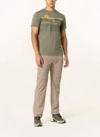 me°ru' T-Shirt HORSENS mit Merinowolle, Farbe: GRÜN (Bild 1)