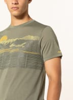 me°ru' T-Shirt HORSENS mit Merinowolle, Farbe: GRÜN (Bild 1)