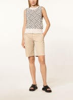 RAFFAELLO ROSSI Shorts MARILYN mit Schmucksteinen, Farbe: BEIGE (Bild 1)