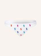 POLO RALPH LAUREN Bikini bottoms LOGO ICONS , Color: WHITE (Image 1)