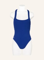 POLO RALPH LAUREN Swimsuit TWIST RIB, Color: BLUE (Image 1)
