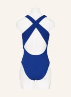 POLO RALPH LAUREN Swimsuit TWIST RIB, Color: BLUE (Image 1)