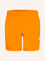 adidas Originals Badeshorts CLASSIC-LENGTH 3-STREIFEN, Farbe: ORANGE/ WEISS (Bild 1)