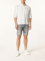 pierre cardin Jeansshorts LYON Modern Fit, Farbe: 9834 grey used buffies (Bild 1)