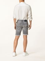 pierre cardin Jeansshorts LYON Modern Fit, Farbe: 9834 grey used buffies (Bild 1)