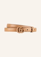 GUCCI Ledergürtel GG MARMONT, Farbe: CAMEL (Bild 1)