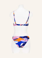 Hot Stuff Bralette bikini ABSTRACT , Color: PINK/ BLUE/ ORANGE (Image 1)