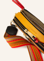 MARC JACOBS Saffiano-Umhängetasche SNAPSHOT, Farbe: BEIGE/ BRAUN/ ROT (Bild 1)