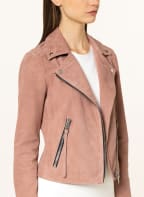 ALL SAINTS Lederjacke DALBY, Farbe: ROSÉ (Bild 1)