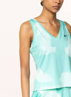 Nike Tanktop COURT DRI-FIT VICTORY, Farbe: WEISS/ HELLGRÜN (Bild 1)