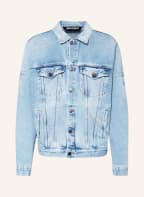 Palm Angels Denim jacket, Color: LIGHT BLUE (Image 1)