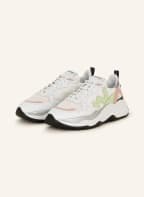WOMSH Sneaker VEGAN FUTURA, Farbe: WEISS/ HELLGRÜN/ SILBER (Bild 1)