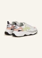 WOMSH Sneaker VEGAN FUTURA, Farbe: WEISS/ HELLGRÜN/ SILBER (Bild 1)