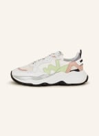 WOMSH Sneaker VEGAN FUTURA, Farbe: WEISS/ HELLGRÜN/ SILBER (Bild 1)
