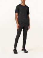Nike Laufshirt DRI-FIT RUN DIVISION RISE 365, Farbe: SCHWARZ/ DUNKELGRAU (Bild 1)