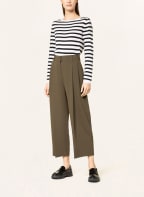 darling harbour Cashmere-Pullover, Farbe: SCHWARZ/ WEISS (Bild 1)