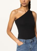 Wolford One-Shoulder-Body 1-SHOULDER ASYMMETRICAL l, Farbe: SCHWARZ (Bild 1)