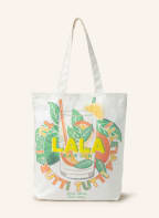 Lala Berlin Shopper MIA with sequins, Color: WHITE/ GREEN (Image 1)