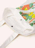 Lala Berlin Shopper MIA with sequins, Color: WHITE/ GREEN (Image 1)