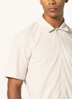 SAMSØE SAMSØE Short-sleeved shirt KVISTBRO comfort fit, Color: BEIGE (Image 1)
