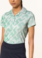 J.LINDEBERG Funktions-Poloshirt, Farbe: GRÜN/ WEISS/ HELLGRÜN (Bild 1)