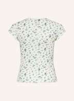 POLO RALPH LAUREN T-Shirt mit Spitze, Farbe: WEISS/ BLAU/ GRÜN (Bild 1)