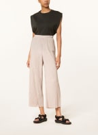 VILA Jersey-Culotte mit Plisseefalten, Farbe: CREME (Bild 1)