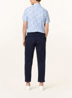OLYMP Kurzarm-Hemd Luxor 24/Seven modern fit aus Jersey, Farbe: HELLBLAU (Bild 1)