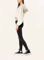 TOMMY JEANS Cropped-Sweatjacke, Farbe: BEIGE (Bild 1)