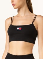 TOMMY JEANS Cropped-Top, Farbe: SCHWARZ (Bild 1)