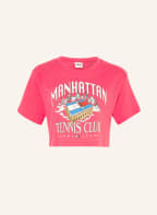 TOMMY JEANS Cropped-Shirt, Farbe: PINK (Bild 1)