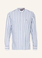 TOMMY HILFIGER Hemd Regular Fit mit Stehkragen, Farbe: WEISS/ HELLGRAU (Bild 1)