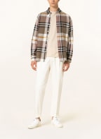 TOMMY HILFIGER Hemd Regular Fit mit Leinen , Farbe: BRAUN/ KHAKI/ CREME (Bild 1)