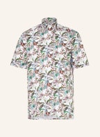 OLYMP Koszula z krótkim rękawem Luxor comfort fit , Kolor: BIAŁY/ ZIELONY/ KHAKI (Obrazek 1)