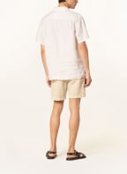 J.LINDEBERG Resort shirt comfort fit in linen , Color: CREAM (Image 1)