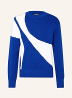 J.LINDEBERG Pullover, Farbe: WEISS/ BLAU (Bild 1)