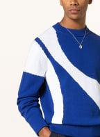 J.LINDEBERG Pullover, Farbe: WEISS/ BLAU (Bild 1)