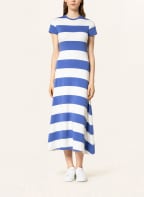 POLO RALPH LAUREN Jerseykleid, Farbe: WEISS/ HELLBLAU (Bild 1)