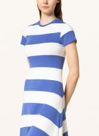 POLO RALPH LAUREN Jerseykleid, Farbe: WEISS/ HELLBLAU (Bild 1)
