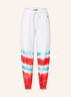 POLO RALPH LAUREN Sweatpants, Farbe: WEISS/ ROT/ HELLBLAU (Bild 1)